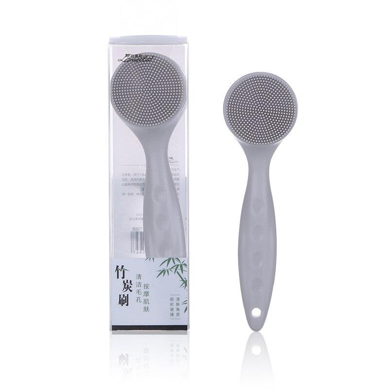 1 Pcs Facial Cleansing Brush Beauty Face Scrub Skin Deep Cleaning  Exfoliating Brush Silicone Brush For Face