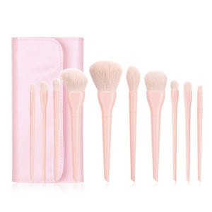 10Pcs/Set Macaron Makeup Brushes Eye Shadow Foundation Powder Eyeliner Eyelash Lip Make Up Brush Cosmetic Beauty Tool Kit Hot