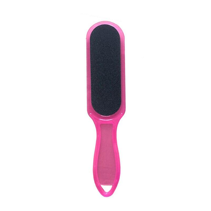 1Pcs Professional Foot Care Callus Hard Dead Skin Remove Pedicure Tool Double Sided Foot File Rasp Multicolor