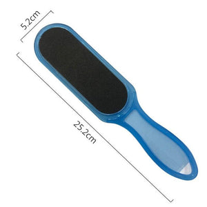 1Pcs Professional Foot Care Callus Hard Dead Skin Remove Pedicure Tool Double Sided Foot File Rasp Multicolor