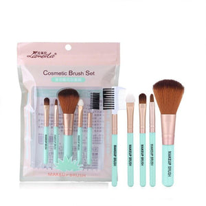 5Pcs/Set Multifunctional Makeup Brushes Set Blush Eyebrow Eyelash Eye Shadow Brush Foundation Cosmetic Makeup Tools Accessories