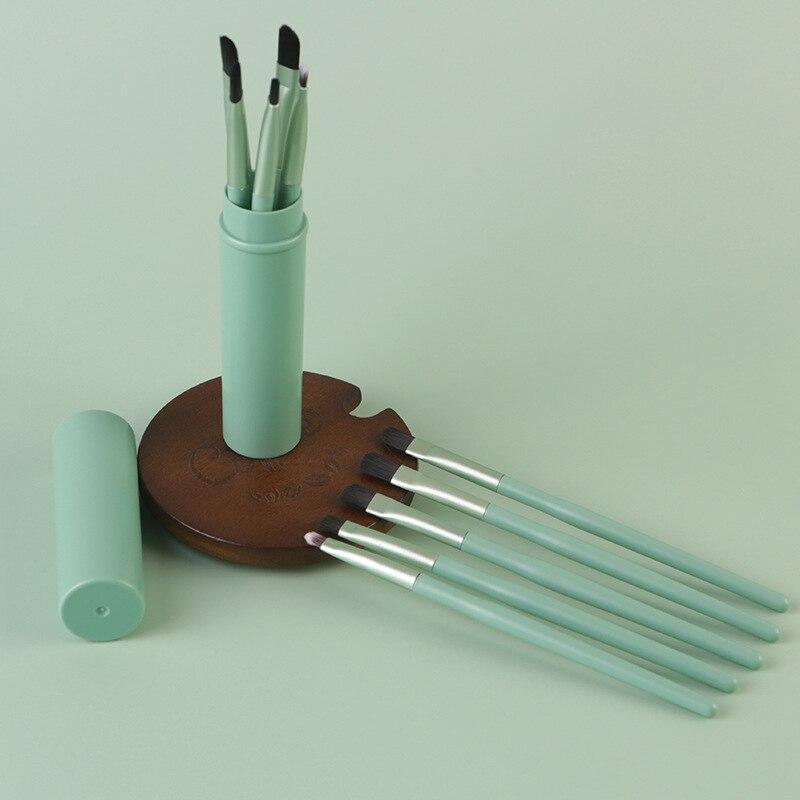 5Pcs/Set Soft Eyeshadow Brush Makeup Brush Tool Lip Brush Eyebrow brush Makeup Tools