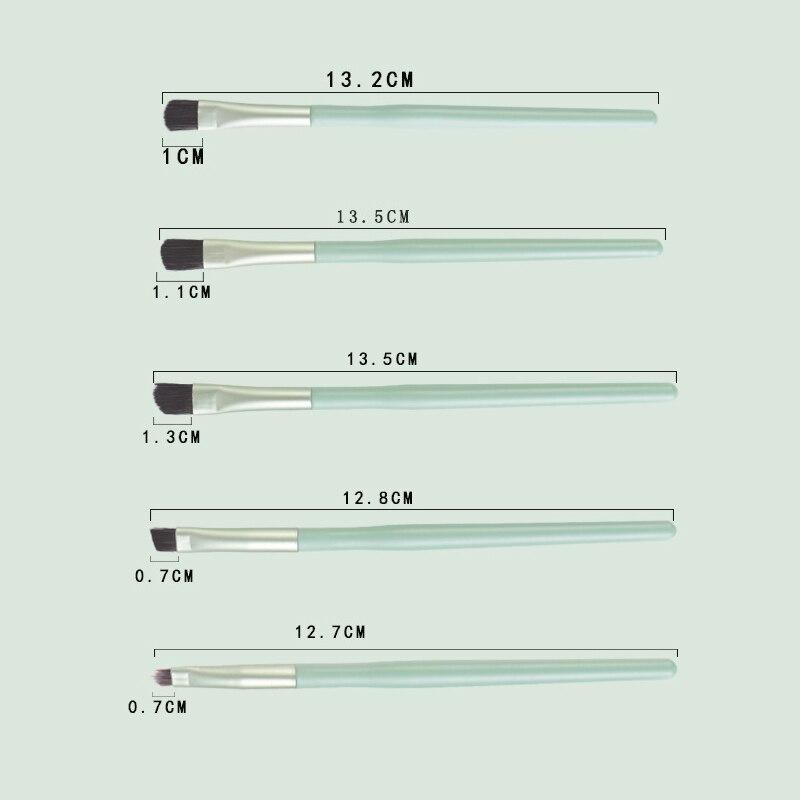 5Pcs/Set Soft Eyeshadow Brush Makeup Brush Tool Lip Brush Eyebrow brush Makeup Tools