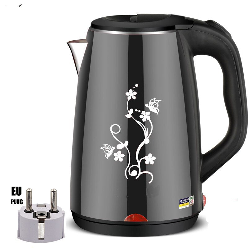 Electric Kettle Cordless Water Pot 1500W-2000W Stainless Steel Heating Electric Water Boiler Water Heater kitchen appliances