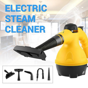 Electric Steam Cleaner Portable Handheld Steamer Household Home Office Room Cleaning Appliances Attachments Kitchen Brush Tool