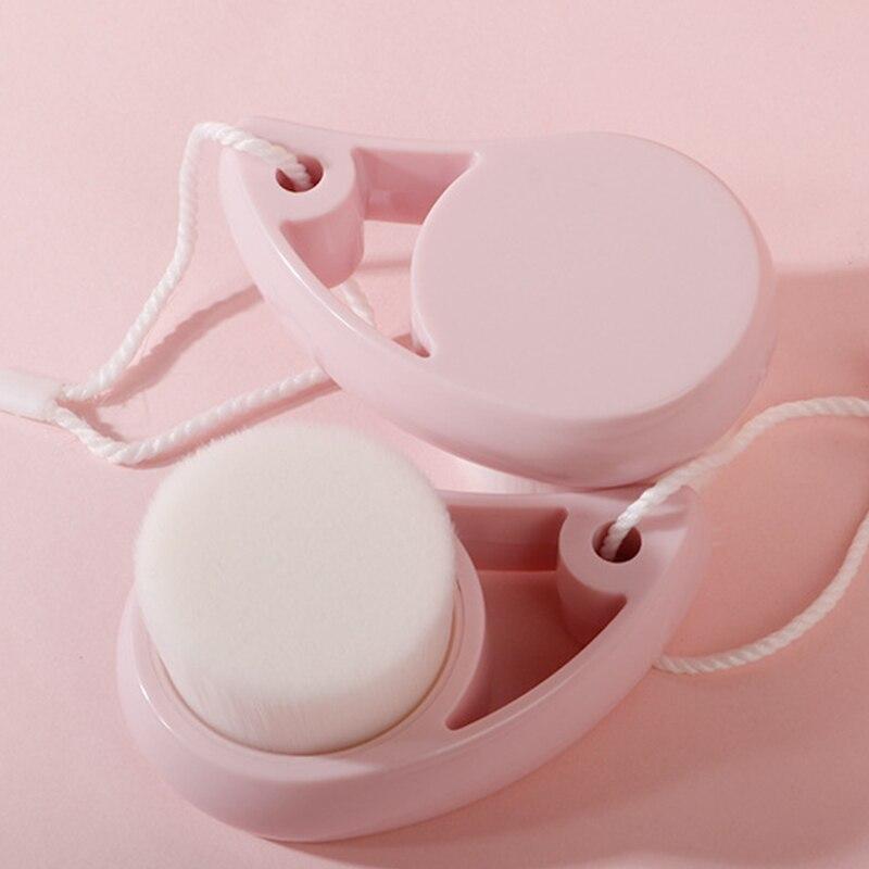 Face Clean Brush Wash Deep Cleansing Soft Fiber Mild Face Cleansing Brush Massager Facial Care Skin Pore Clean Brush