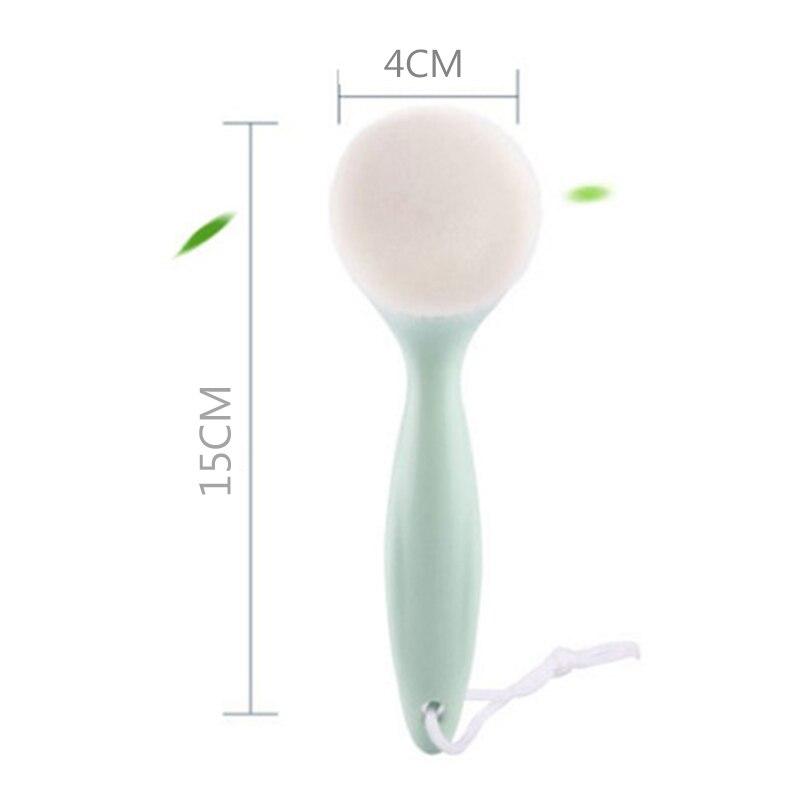 Face Cleaner Brush Skin Blackhead Remover Washing Face Brush Deep Pore Cleaner Exfoliator Scrub Silicone Face Cleansing Brush