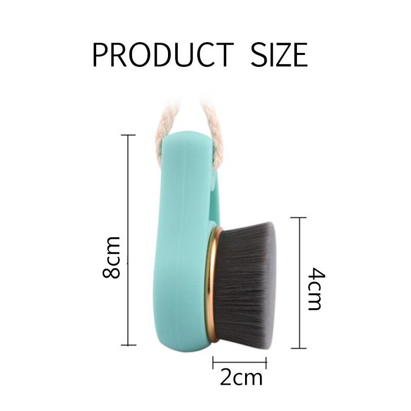 Face Wash Brush Bamboo Facial Cleansing Brush Face Washing Cleansers Deep Pore Female Skin Care Cleaning Tool