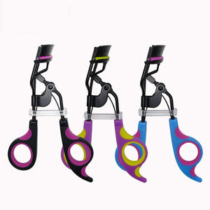 High Quality Handle Curl Eye Lash Curler Eyelash Cosmetic Makeup Eyelash Curler Curling Lashes Makeup Tools with Refill Pad