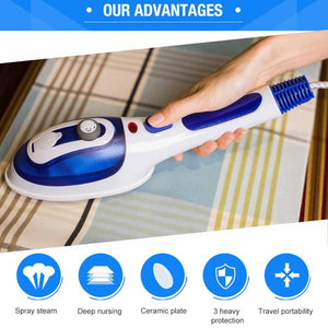 Professional Handheld Clothes Garment Travel Steamer Portable Fabric Heat Steam Ironing Compact Household 110V 800W US