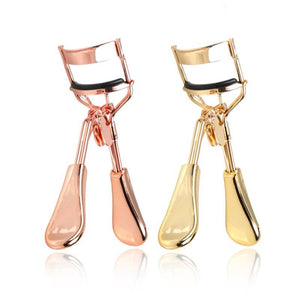 Proffessional Handle Eyelash Curler Clip Rose Gold Eye Curling Beauty Makeup Eyelash Curly Tool Cosmetic Accessories