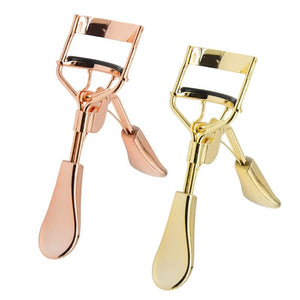 Proffessional Handle Eyelash Curler Clip Rose Gold Eye Curling Beauty Makeup Eyelash Curly Tool Cosmetic Accessories