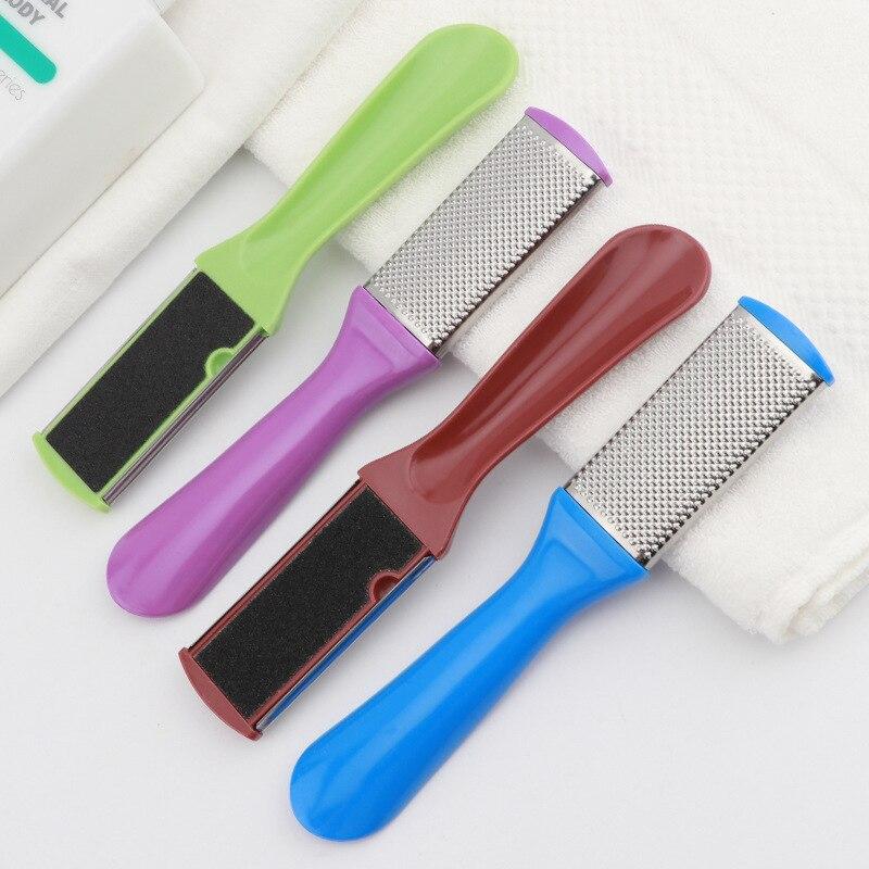 Stainless Steel Double Side Foot Rasp Exfoliante De Pies Scrowb De Pedicure Foot Care Tool