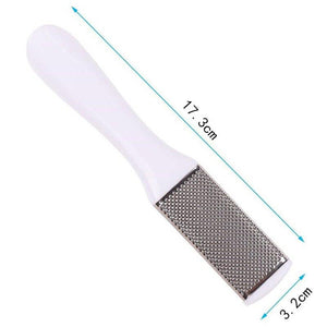 Stainless Steel Double Side Foot Rasp Exfoliante De Pies Scrowb De Pedicure Foot Care Tool