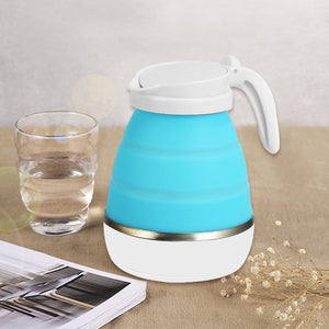 Traveling Camping Electric Kettle Electric Boiling Pot Practical Water Kettle Foldable Kitchen Appliances Office Water Kettle